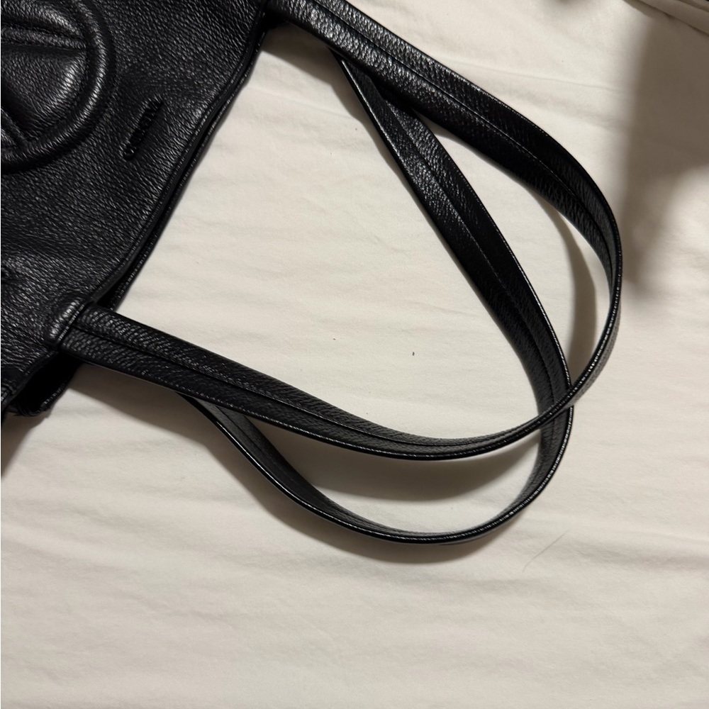 Valentino Black Leather Tote with Tassel - Picture 9 of 9